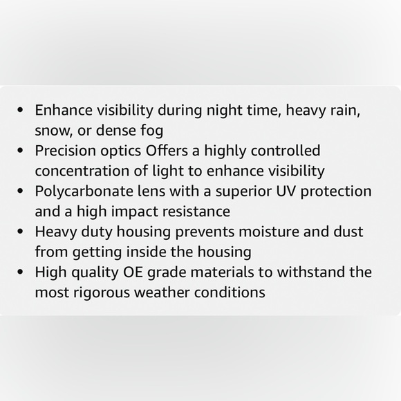 NEW Winjet OEM Series 2017 2018 2019 2020 Nissan Rogue Driving Fog Lights - Picture 6 of 11